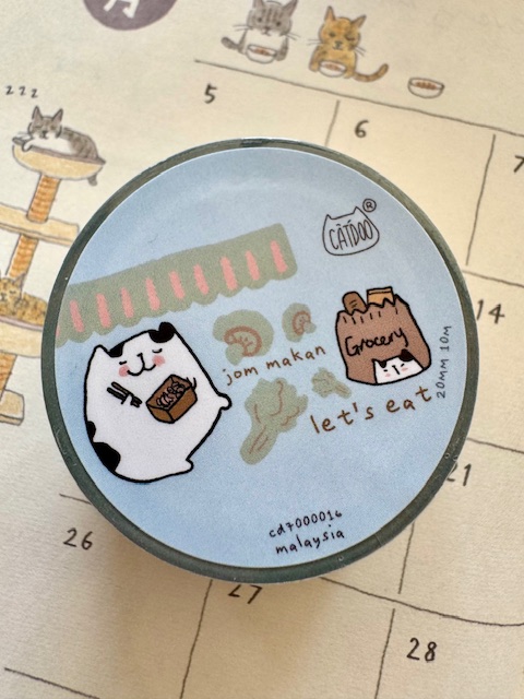 Catdoo Washi Tape - Let's Eat