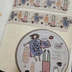 Catdoo Washi Tape - Napping with Neko