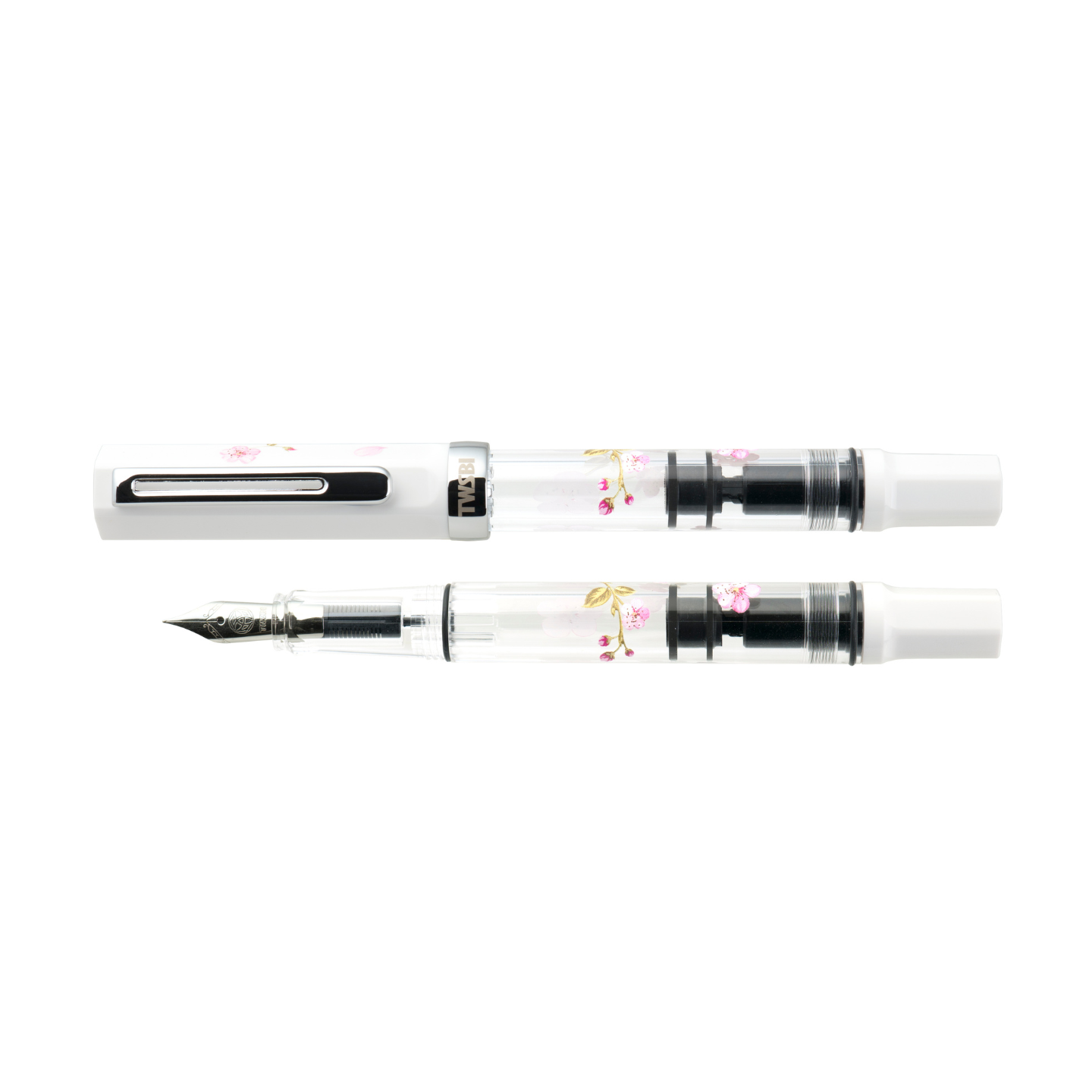 TWSBI ECO White Cherry Blossom Fountain Pen - Image 3