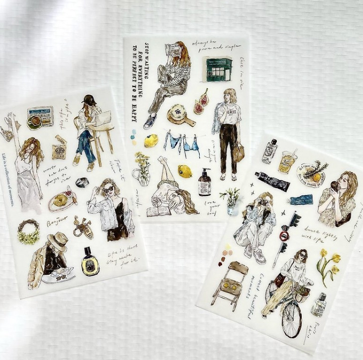 Pion Transfer Stickers - Chill_vol.1