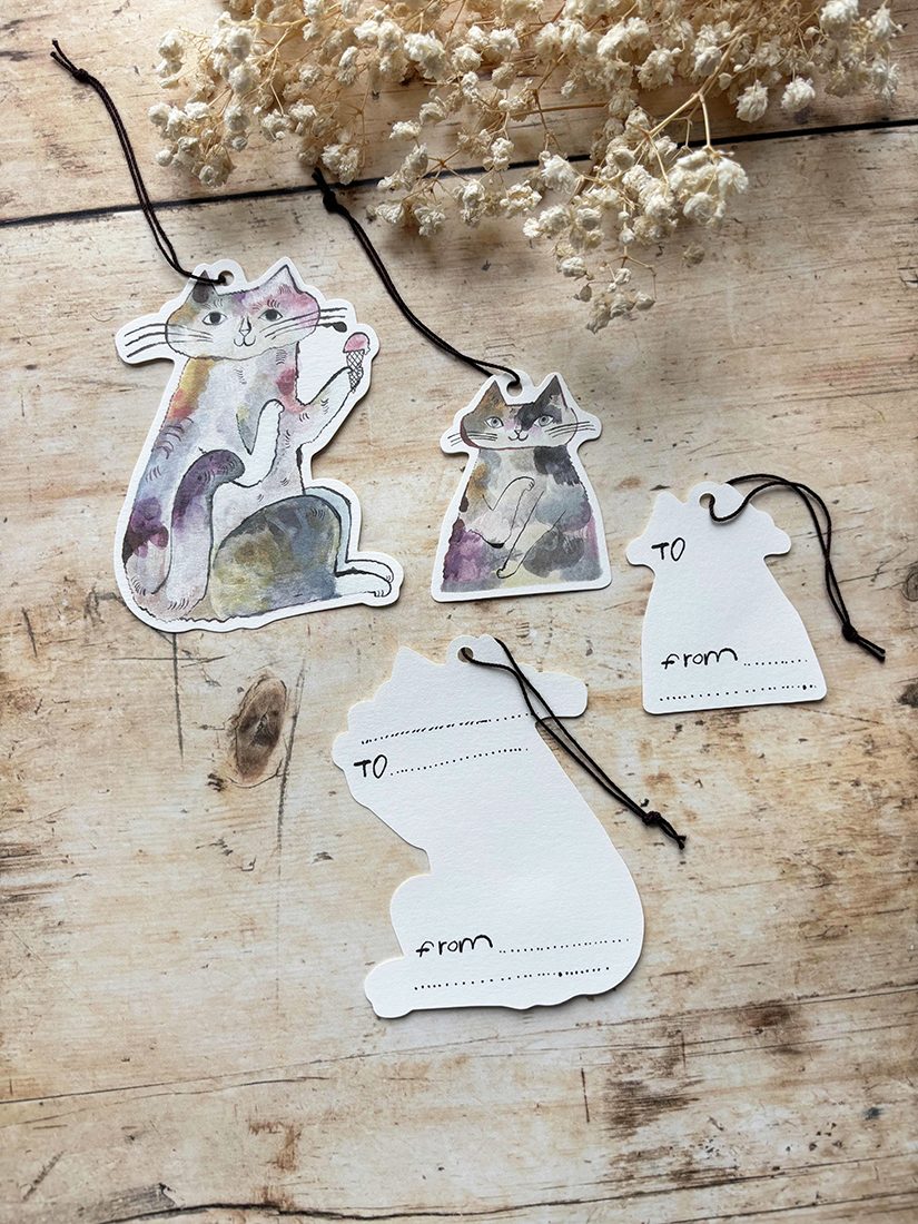 Toraneko Bon Bon x Classiky Gift Tag Set C
