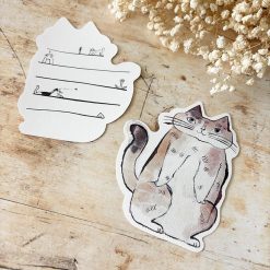Toraneko Bon Bon x Classiky Die-cut Cards Cat C