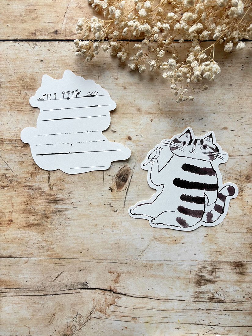 Toraneko Bon Bon x Classiky Die-cut Cards Cat A