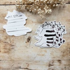 Toraneko Bon Bon x Classiky Die-cut Cards Cat A