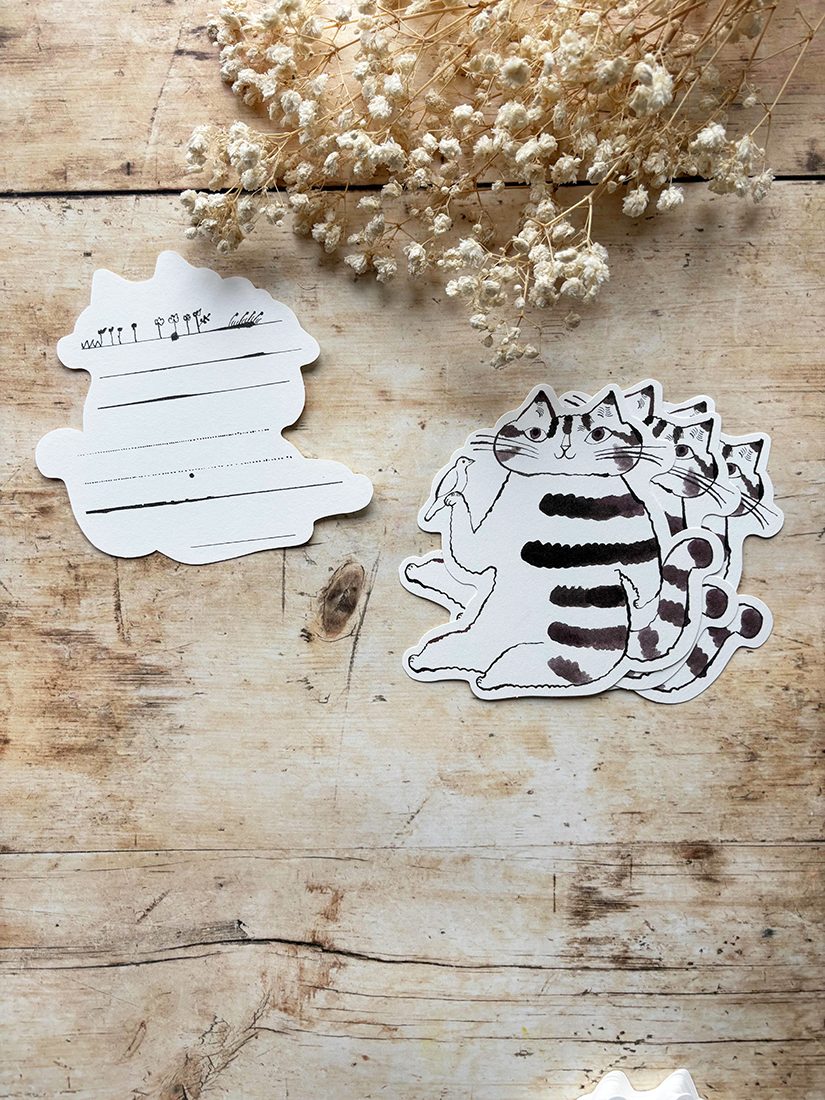Toraneko Bon Bon x Classiky Die-cut Cards Cat A
