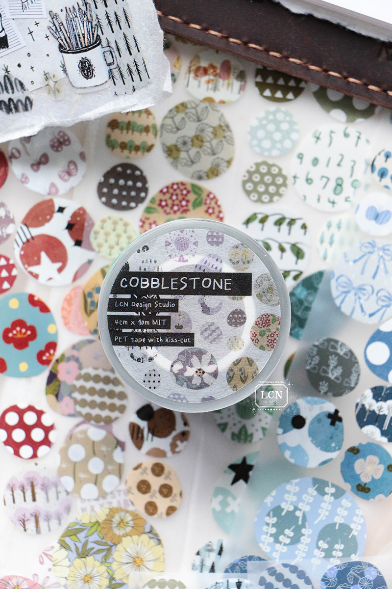 Lin Chia Ning Kiss-cut Tape - Cobblestone