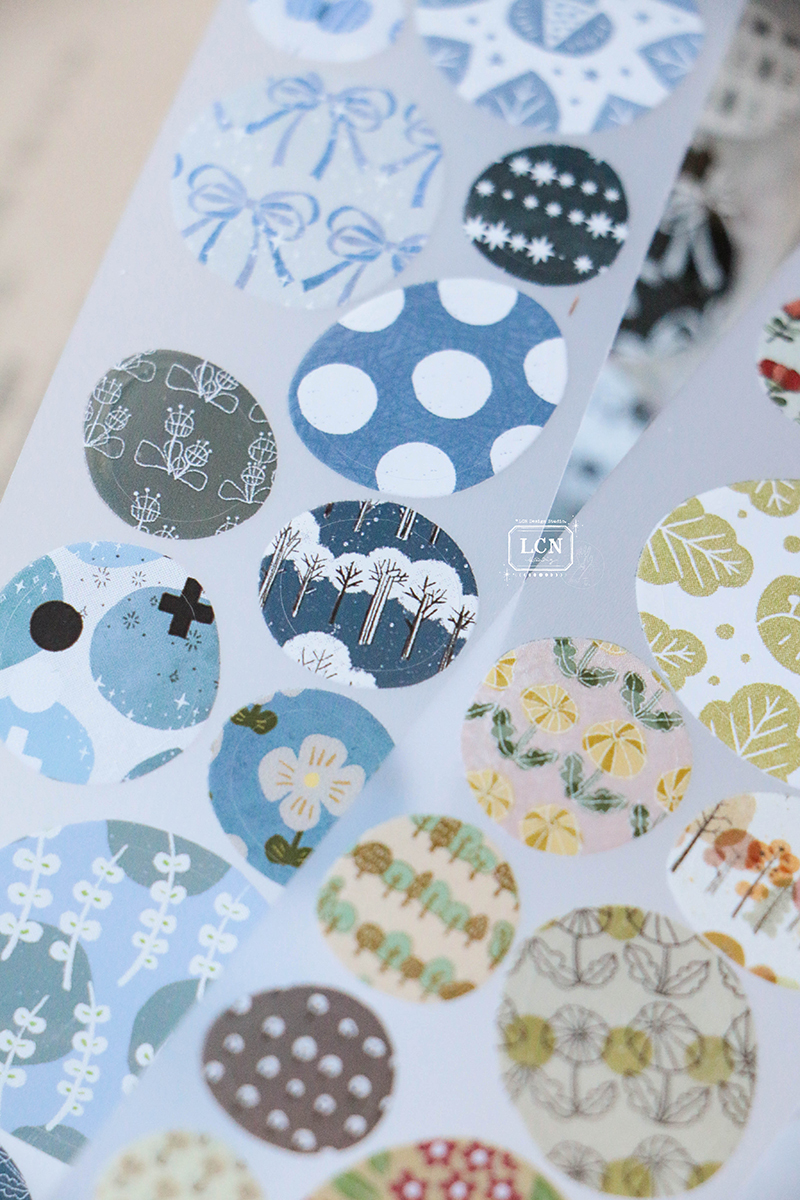 Lin Chia Ning Kiss-cut Tape - Cobblestone - Image 14
