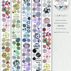 Lin Chia Ning Kiss-cut Tape - Cobblestone