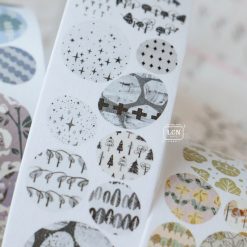Lin Chia Ning Kiss-cut Tape - Cobblestone