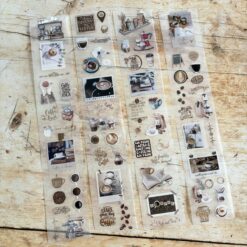 Miso Paper "Coffee Time" Kiss-cut PET Tape