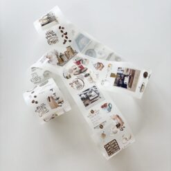 Miso Paper "Coffee Time" Kiss-cut PET Tape