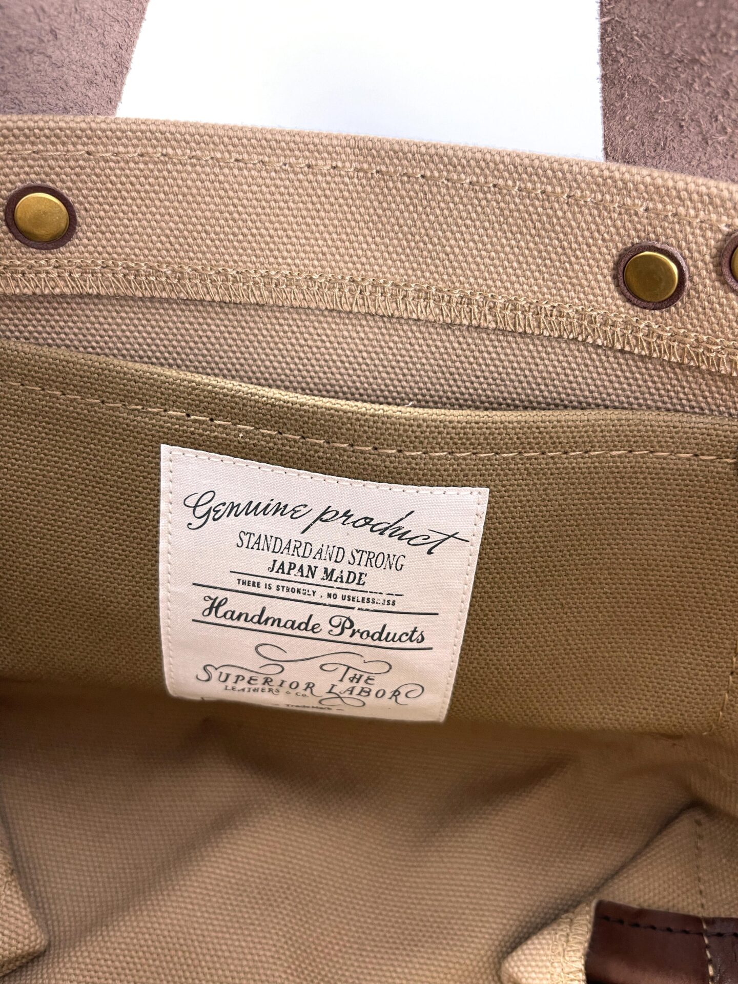The Superior Labor Engineer Shoulder Bag XS - Beige - Image 5