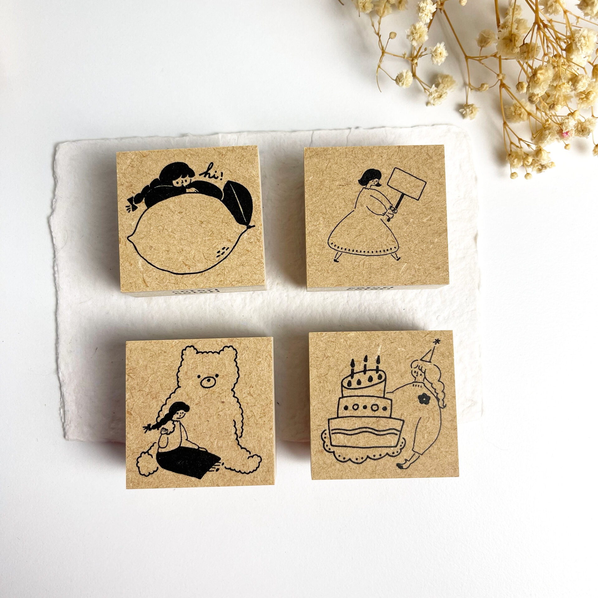Cotori Cotori Rubber Stamps 45mm