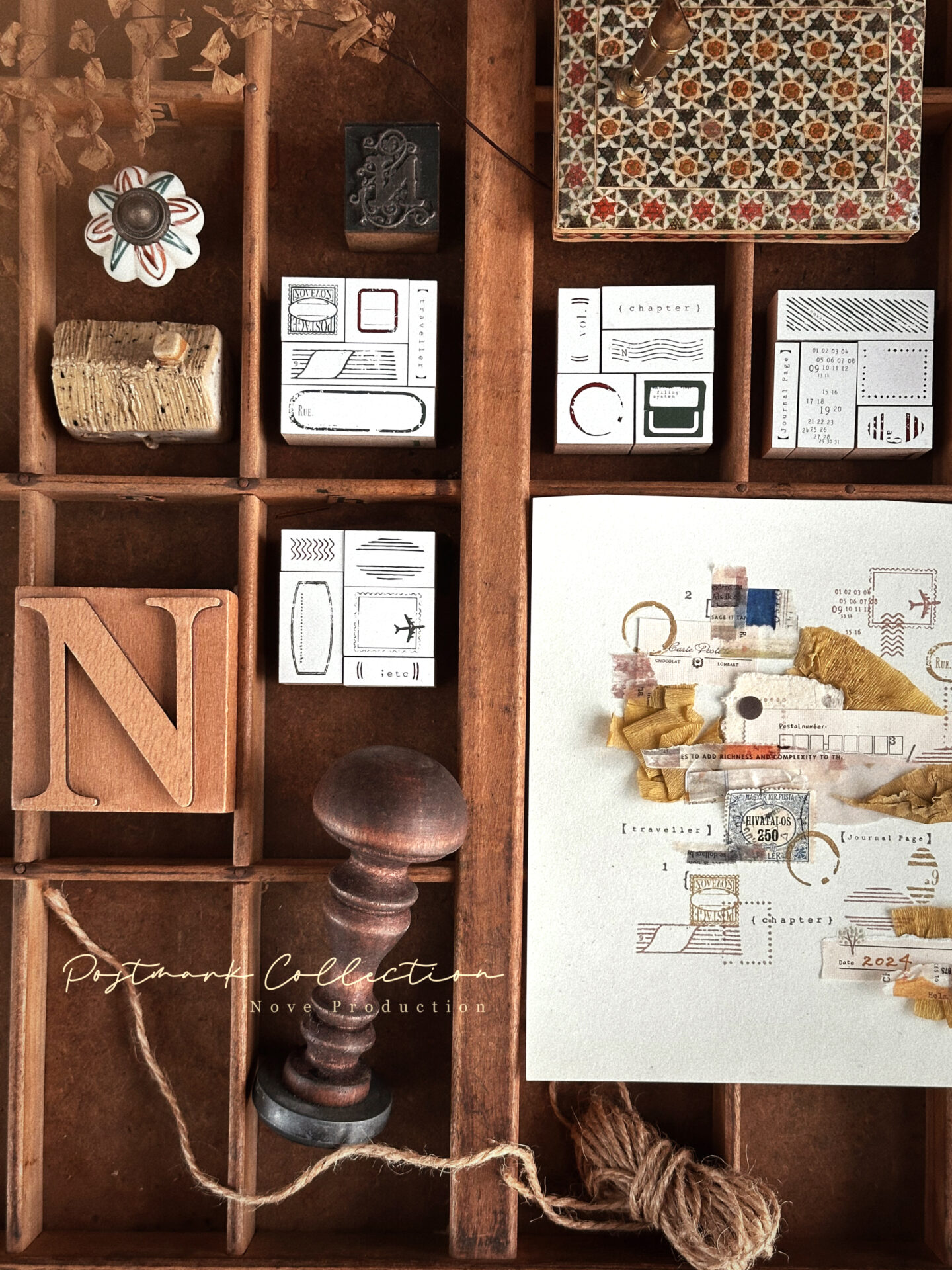 Nove Rubber Stamps - Postmark Collection
