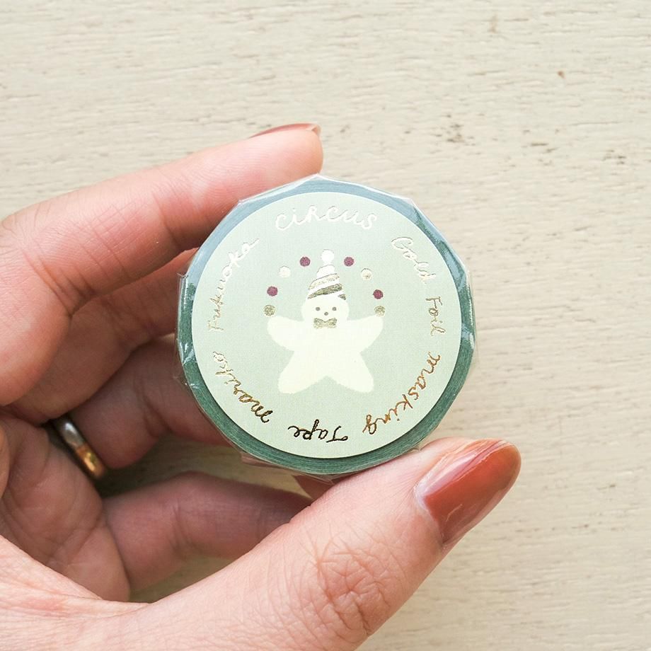 Cozyca Foil-Stamped Washi Tape – Circus — gallery