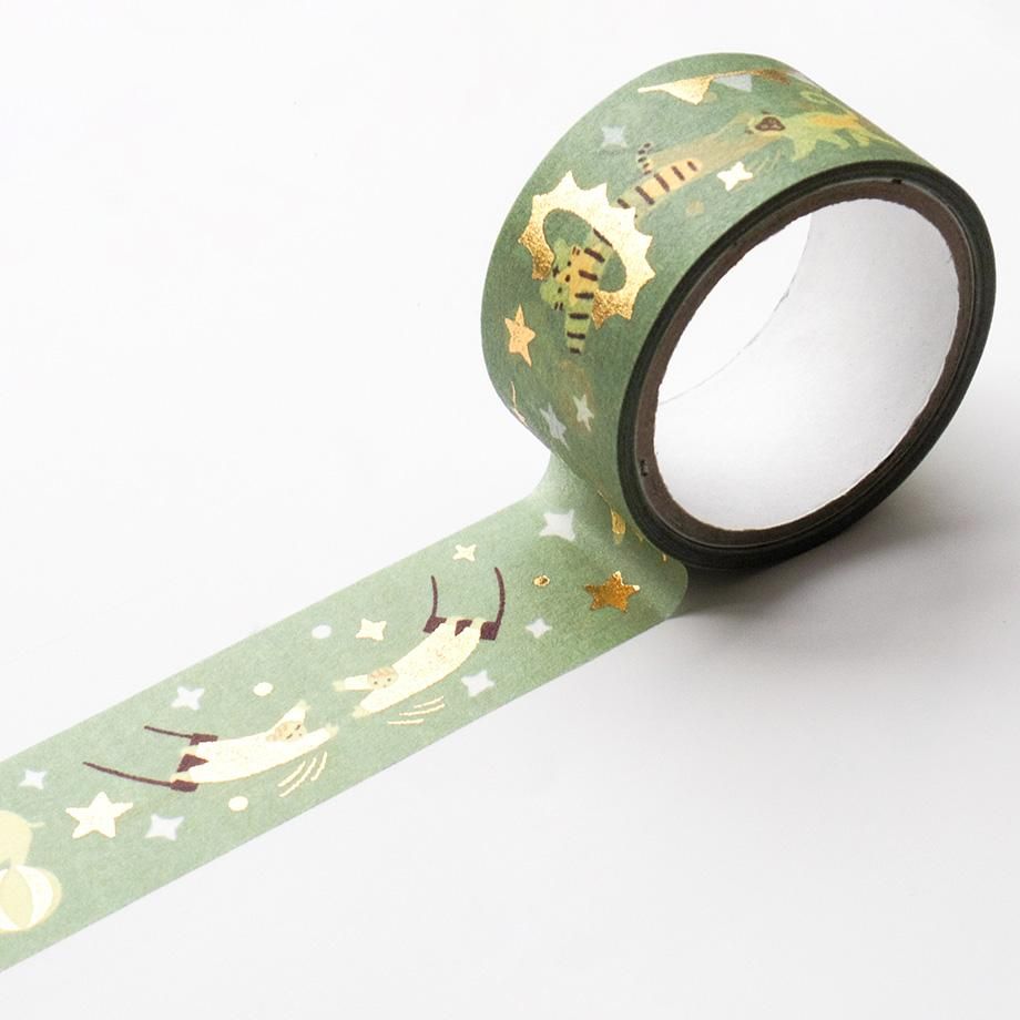 Cozyca Foil-Stamped Washi Tape – Circus — gallery