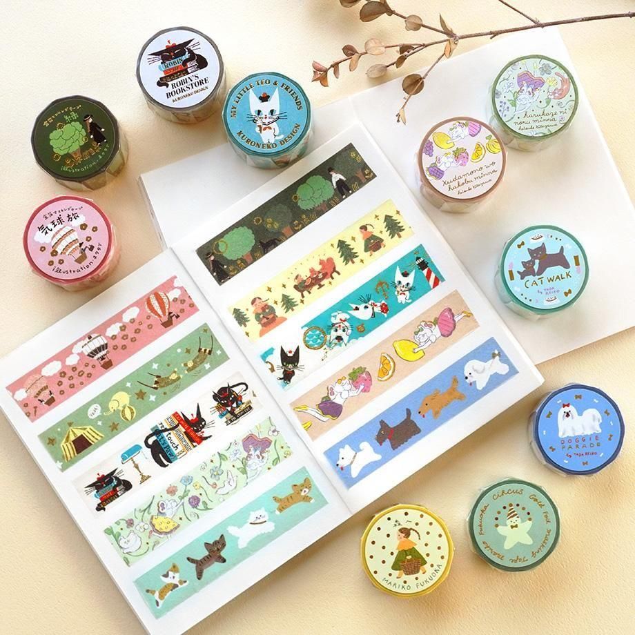 Cozyca Foil-Stamped Washi Tape – Circus — gallery