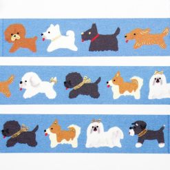 Cozyca Foil-Stamped Washi Tape – Doggie Parade — gallery