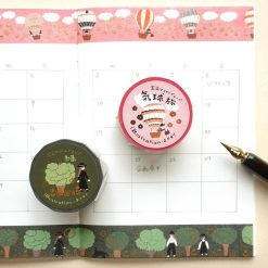 Cozyca Foil-Stamped Washi Tape – Hot Air Balloon Journey — gallery