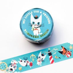 Cozyca Foil-Stamped Washi Tape – My Little Teo & Friends