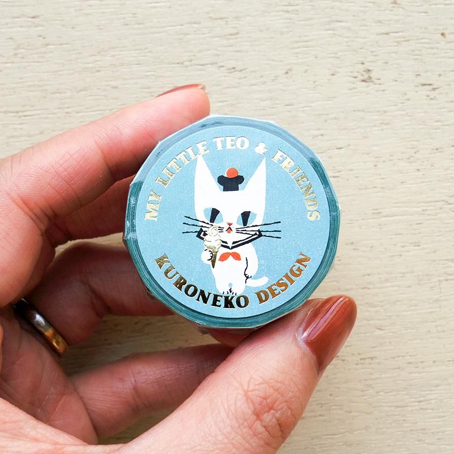 Cozyca Foil-Stamped Washi Tape – My Little Teo & Friends — gallery