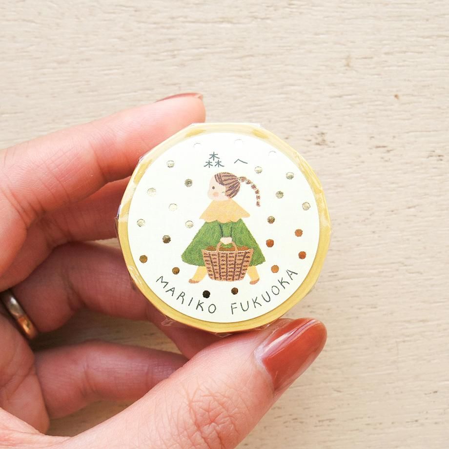 Cozyca Foil-Stamped Washi Tape – To the Forest — gallery