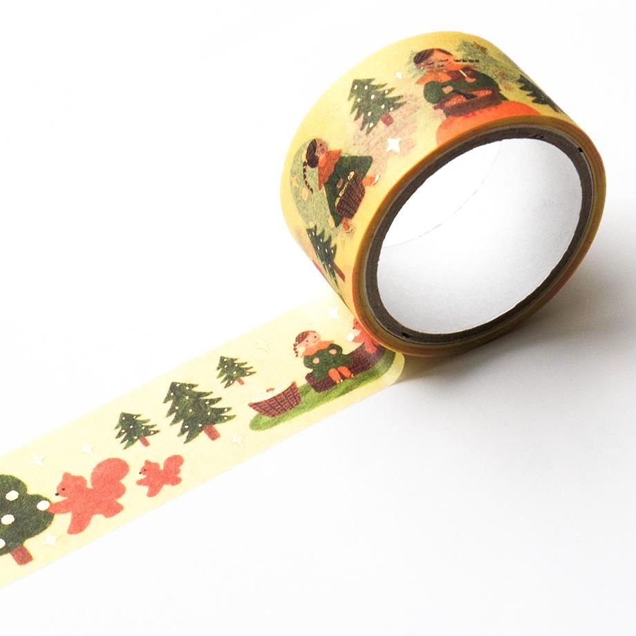Cozyca Foil-Stamped Washi Tape – To the Forest — gallery
