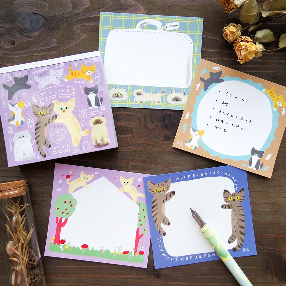 Cozyca Memo Block – Cat’s Life — gallery