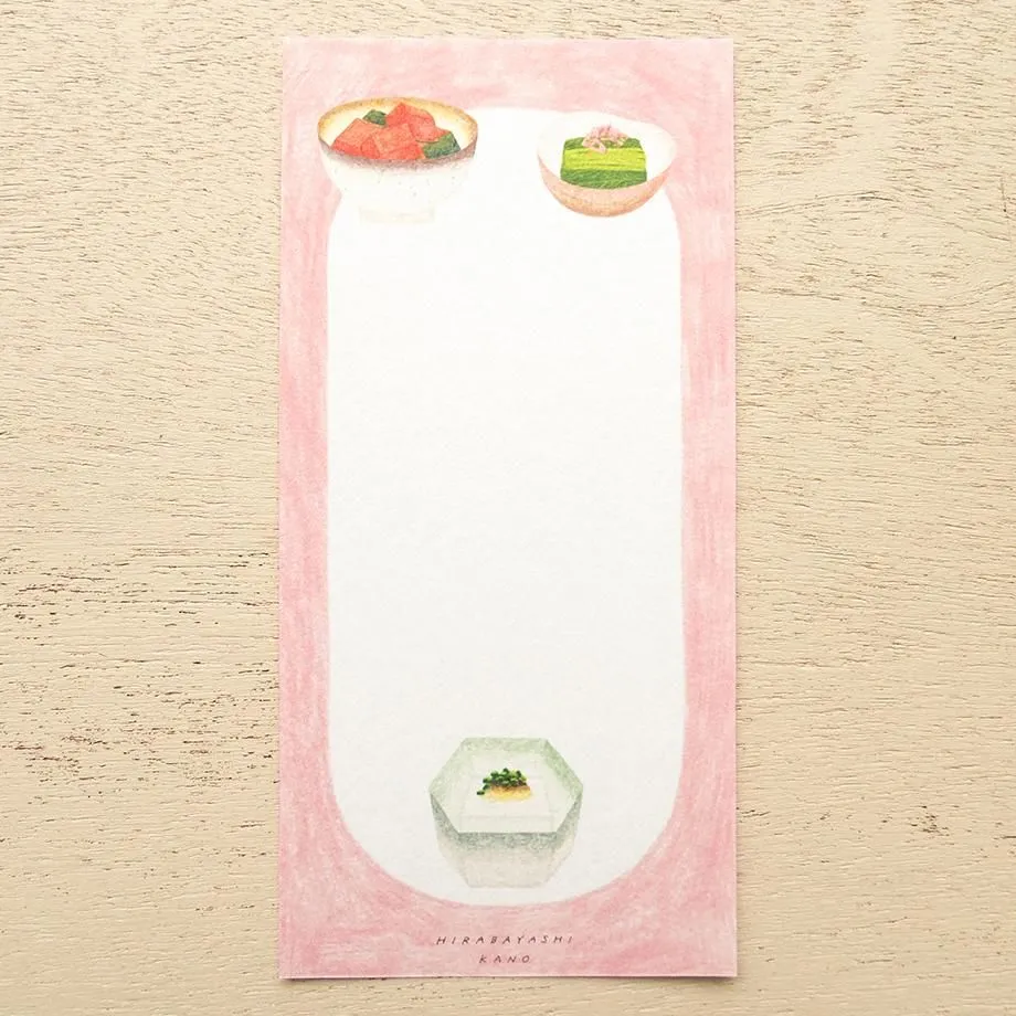 Cozyca Notepad - Washoku