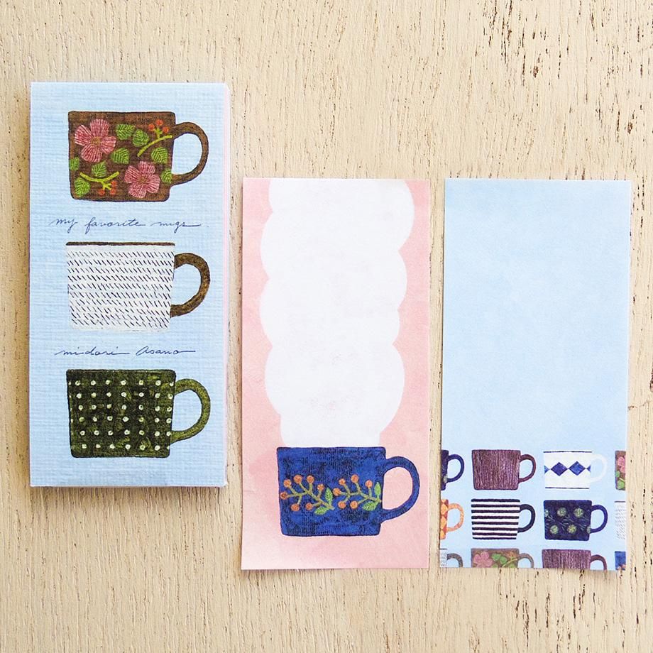 Cozyca Sticky Note – My Favourite Mugs & Three o’clock — gallery