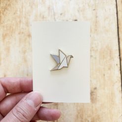 Baum-kuchen Crane Enamel Pin