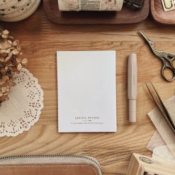 Sarica Studio Cream Notebook - Passport TN Size