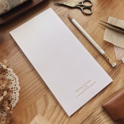 Sarica Studio Cream Notebook - Standard TN Size