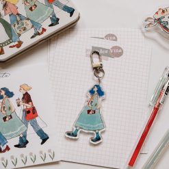 La Dolce Vita Acrylic Charm - Travelling with My Journal - Image 4