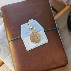 Dana Ate Oatmeal Brass Charm – Always by Your Side — gallery