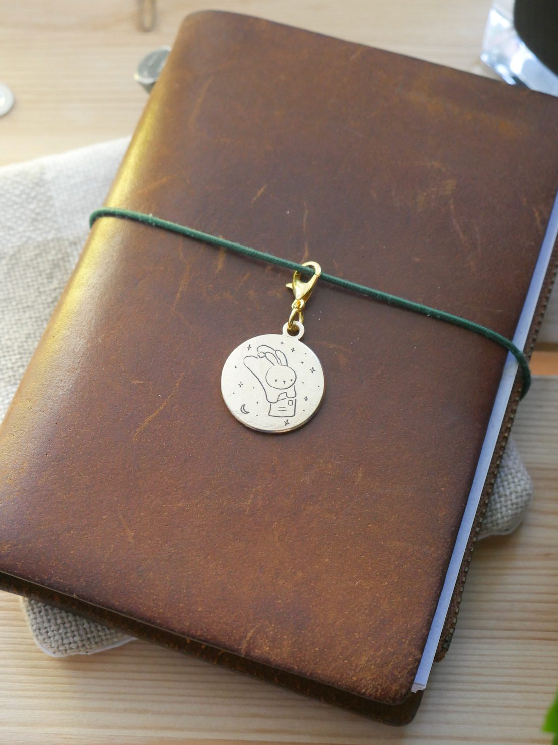 Dana Ate Oatmeal Brass Charm – For You