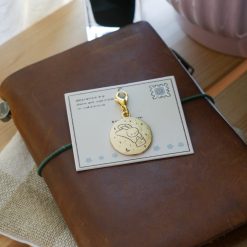 Dana Ate Oatmeal Brass Charm – For You — gallery