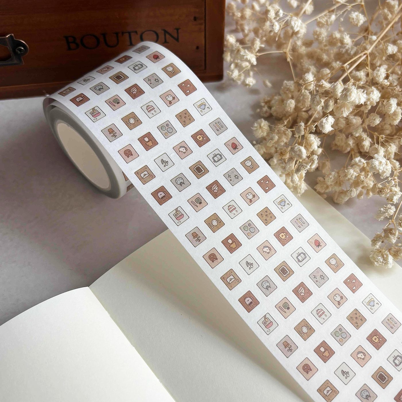 Dana Ate Oatmeal Kiss-Cut Washi Tape – Patchwork
