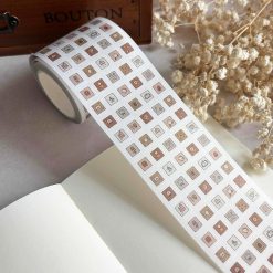 Dana Ate Oatmeal Kiss-Cut Washi Tape – Patchwork — gallery