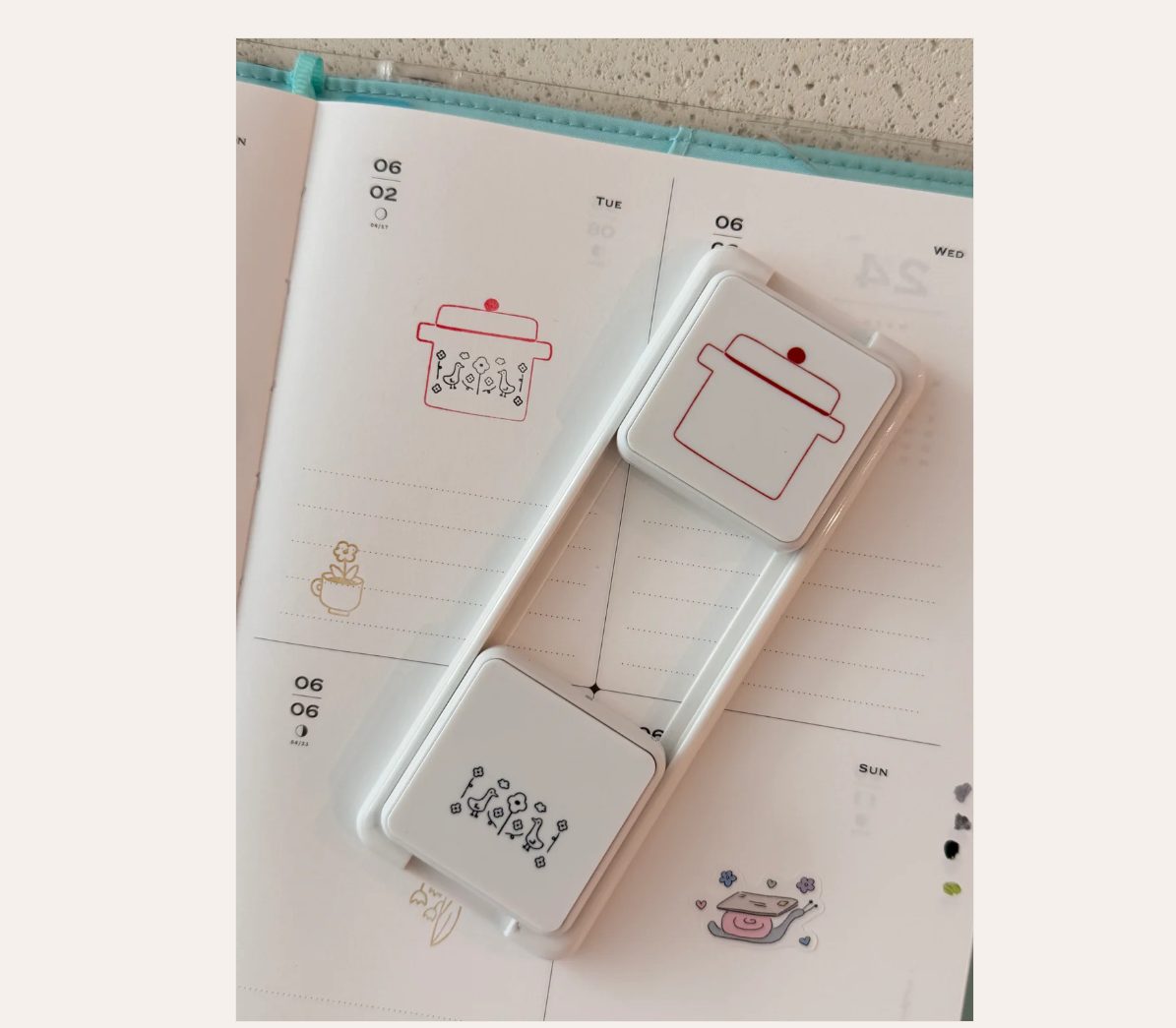 Dana Ate Oatmeal Slide Stamp – Slow Cooker