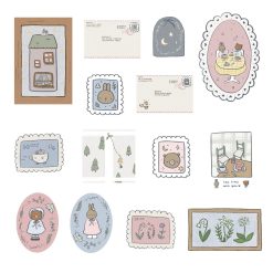 Dana Ate Oatmeal Sticker Sheet – Bunny and Bear — gallery