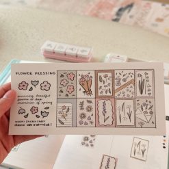 Dana Ate Oatmeal Sticker Sheet – Flower Pressing — gallery