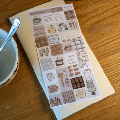 Dana Ate Oatmeal Sticker Sheet – Hot Cocoa — gallery
