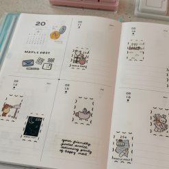Dana Ate Oatmeal Sticker Sheet – Maple Post — gallery