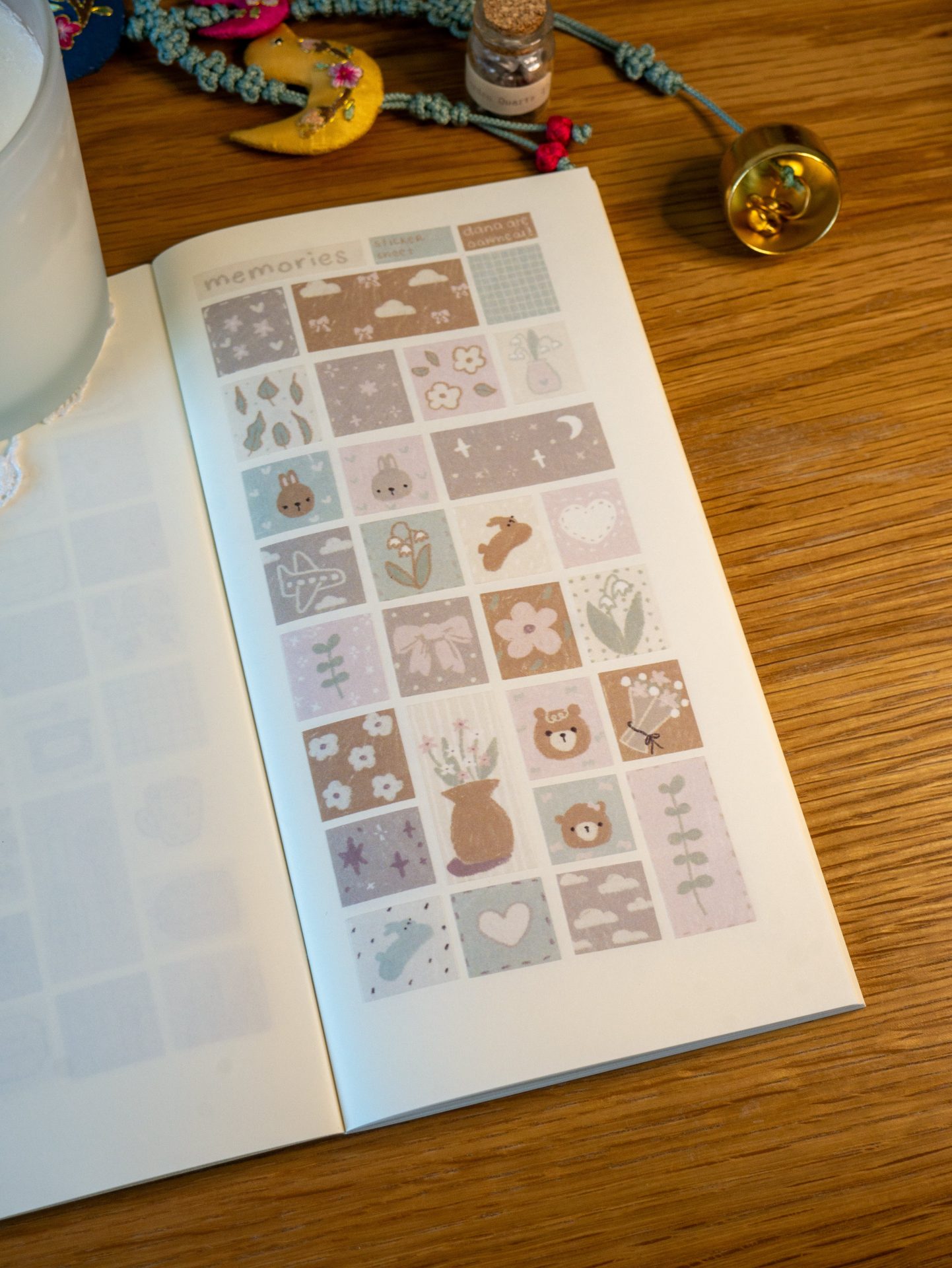 Dana Ate Oatmeal Sticker Sheet – Memories — gallery