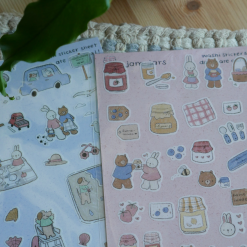 Dana Ate Oatmeal Sticker Sheet – Roadtrip to the Beach — gallery