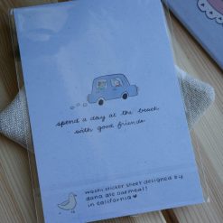 Dana Ate Oatmeal Sticker Sheet – Roadtrip to the Beach — gallery