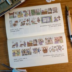 Dana Ate Oatmeal Sticker Sheet Set – Meet Cute — gallery