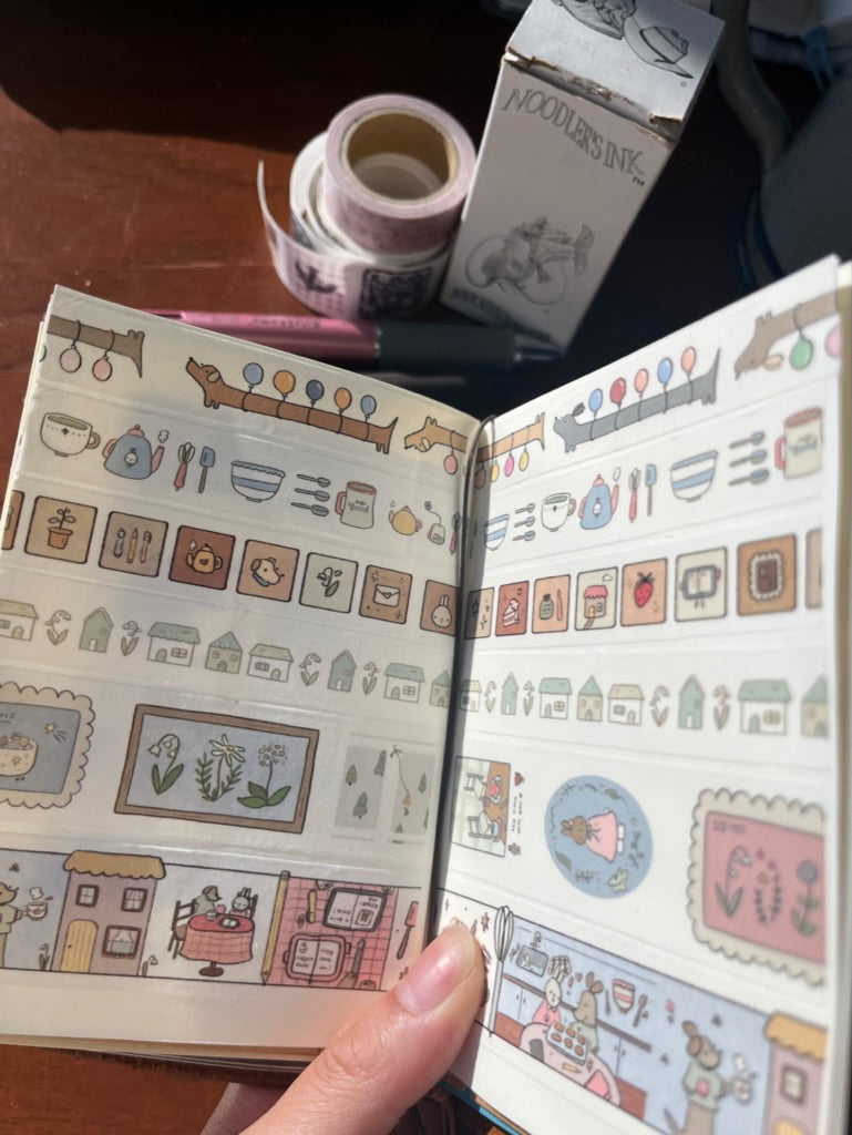 Dana Ate Oatmeal Washi Tape – Patchwork — gallery