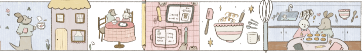 Dana Ate Oatmeal Washi Tape – Sunday with You — gallery